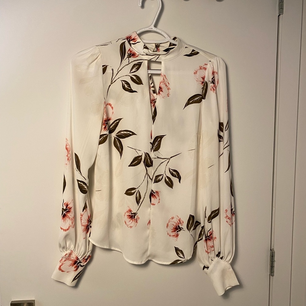 RW&CO floral blouse
